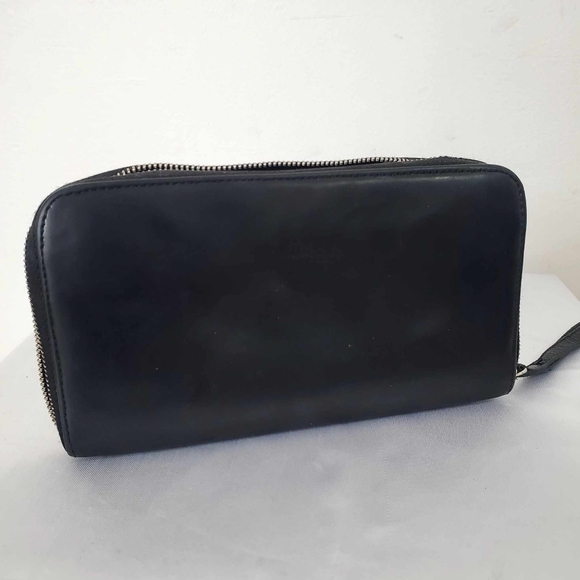 M0851 Black Leather Wallet - Picture 3 of 9